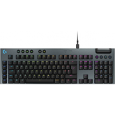 Tastatura Logitech G915 X GL TACTILE, USB, Layout UK, Black-Grey