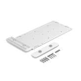 Suport Logitech Compute Mount 952-000127 pentru RoomMate, Off-White