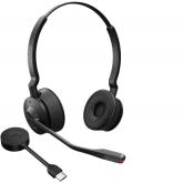 Casti cu microfon Jabra Engage 55 Stereo Low Power Microsoft Teams, DECT Wireless/USB-A, Black