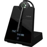 Casca cu microfon Jabra Engage 75 SE Convertible, DECT Wireless/Bluetooth, Black + Stand incarcare