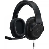 Casti cu microfon Logitech G433, 3.5mm jack, Black