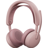 Casti cu microfon Logitech Zone Wireless 2 ES Microsoft Teams, USB-C/USB Wireless/Bluetooth, Rose
