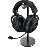Casti cu microfon Logitech PRO X 2 LIGHTSPEED, USB Wireless/Bluetooth/3.5mm jack, Black + Stand