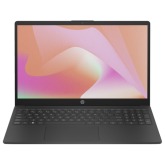 Laptop HP 15-fc0027nq, AMD Ryzen 5 7520U, 15.6inch, RAM 8GB, SSD 256GB, AMD Radeon 610M, FreeDOS, Jet Black