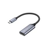 Adaptor Conceptronic ABBY09G, USB-C male - HDMI female, Grey