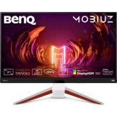 Monitor LED Benq MOBIUZ EX2710U, 27inch, 3840x2160, 1ms GTG, Black-White