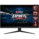 Monitor LED MSI Gaming Optix G271, 27inch, 1920x1080, 1ms, Negru