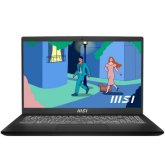 Laptop MSI Modern 15 B13M, Intel Core i5-1335U, 15.6inch, RAM 8GB, SSD 512GB, Intel Iris Xe Graphics, Free DOS, Classic Black