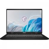 Laptop MSI Creator M16 HX C14VFG, Intel Core i7 14700HX, 16 incg, RAM 32GB, SSD 1TB, nVidia GeForce RTX 4060 8GB, Windows 11, Lunar Gray