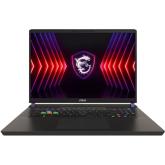 Laptop MSI Vector 17 HX A14VIG, Intel Core i9-14900HX, 13.3inch, RAM 32GB, SSD 1TB, nVidia GeForce RTX 4090 16GB, Free DOS, Cosmos Gray