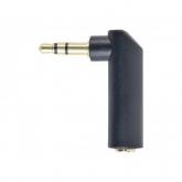 Adaptor audio Gembird A-3.5M-3.5FL, 3.5 mm jack - 3.5 mm jack, Black