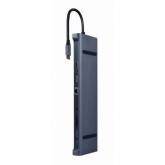 Docking Station Gembird A-CM-COMBO10-01, Black