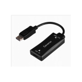 Adaptor Gembird A-HDMIF30-DPM-01, HDMI female - DisplayPort male, 0.15m, Black