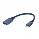 Cablu Gembird A-USB3C-OTGAF-01, OTG - USB-C, Black