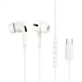 Casti cu microfon Baseus Encok CZ18, USB-C, White