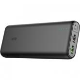 Baterie portabila Anker PowerCore, 20000mAh, 2x USB-A, Black
