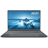 Laptop MSI Prestige 14 A12SC-093PL, Intel Core i7-1280P, 14inch, RAM 16GB, SSD 512GB, nVidia GeForce GTX 1650 Max-Q 4GB, Windows 11, Carbon
