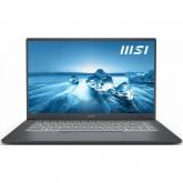 Laptop MSI Prestige 15 A12UC, Intel Core i7-1280P, 15.6inch, RAM 16GB, SSD 1TB, nVidia GeForce RTX 3050 4GB, Windows 11, Grey