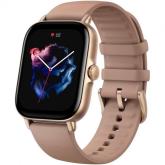 SmartWatch Huami Amazfit GTS 3 A2035, 1.75inch, Curea silicon, Terra Rosa