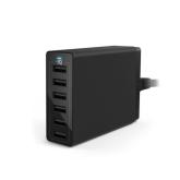 Incarcator retea Anker A2123L12, 6x USB-A, 2.4A, Black