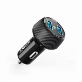 Incarcator auto Anker PowerDrive 2 Elite, 2x USB, 4.8A, Black