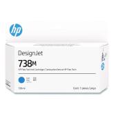 Cartus Cerneala HP 738M Cyan A24VMA
