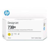 Cartus Cerneala HP 738M Yellow A24VPA