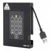 Hard Disk portabil Aegis Padlock Fortress, 1TB, USB 3.0, 2.5inch, Black