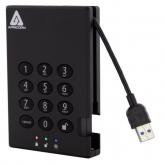 Hard Disk portabil Aegis Padlock 3.0, 2TB, USB 3.0 Tip A, 2.5inch, Black