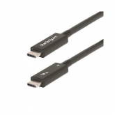 Cablu de date Startech A40G2MB-TB4-CABLE, USB-C - USB-C, 2m, Black