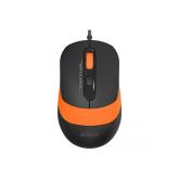 Mouse Optic A4Tech Fstyler FM10, USB, Black-Orange