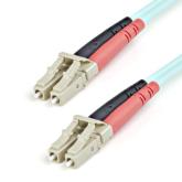 Patch Cord Fibra Optica Startech A50FBLCLC1, Multi-Mode, OM3, Duplex LC/UPC - Duplex LC/UPC, 1 m