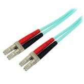 Patch Cord Fibra Optica Startech A50FBLCLC10, Multi-Mode, OM3, Duplex LC/UPC - Duplex LC/UPC, 10 m