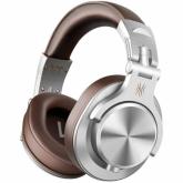 Casti cu microfon OneOdio A71, 3.5 mm jack/6.35 mm jack, Brown-Silver