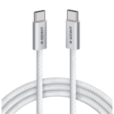 Cablu de date Anker A8060H12, USB-C male - USB-C male, 1.8 m, White