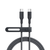 Cablu de date Anker A80F6H11, USB-C male - USB-C male, 1.8 m, Black