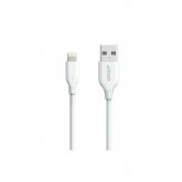 Cablu de date Anker A8111H21, USB - Lightning, 0.9m, White