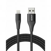 Cablu de date Anker A8453011, USB - Lightning, 1.8m, Black