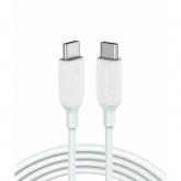 Cablu de date Anker PowerLine III A8853H21, USB-C - USB-C, 1.8m, White