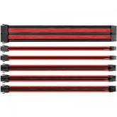 Kit Cablu componente Thermaltake TtMod Sleeve, Red/Black