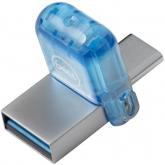 Stick memorie Dell A/C Combo, 256GB, USB 3.1/USB-C, Silver-Blue