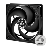 Ventilator Arctic P12 PWM PST CO, 120mm, Black