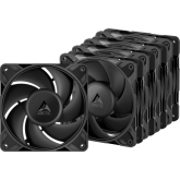 Ventilator Arctic P12 Pro PST, 120 mm, 5 pack, Black