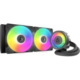 Cooler procesor Arctic Liquid Freezer III Pro 280, ARGB LED, 2 x 140 mm, Black