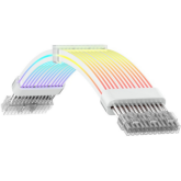 Extensie cablu alimentare Gamemax, VGA 3x8 Pini ARGB, White