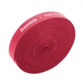 Organizator cabluri Baseus Colourful Circle ACMGT-F09, 3m, Red