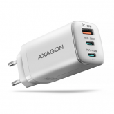 Incarcator retea Axagon ACU-DPQ65W, 1x USB, 2x USB Type-C, 4.4 A, White
