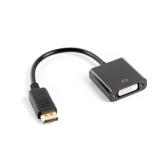 Adaptor Lanberg AD-0007-BK, DisplayPort - DVI-D, Black