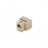 Cupla Lanberg AD-RJ45-2RJ45-OU, Beige