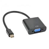 Adaptor Akyga AK-AD-39, VGA Female - miniDisplayPort Male, Black